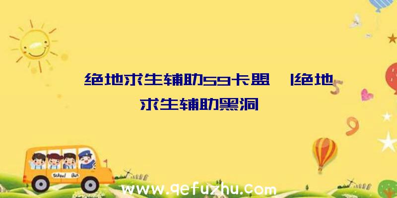 「绝地求生辅助59卡盟」|绝地求生辅助黑洞